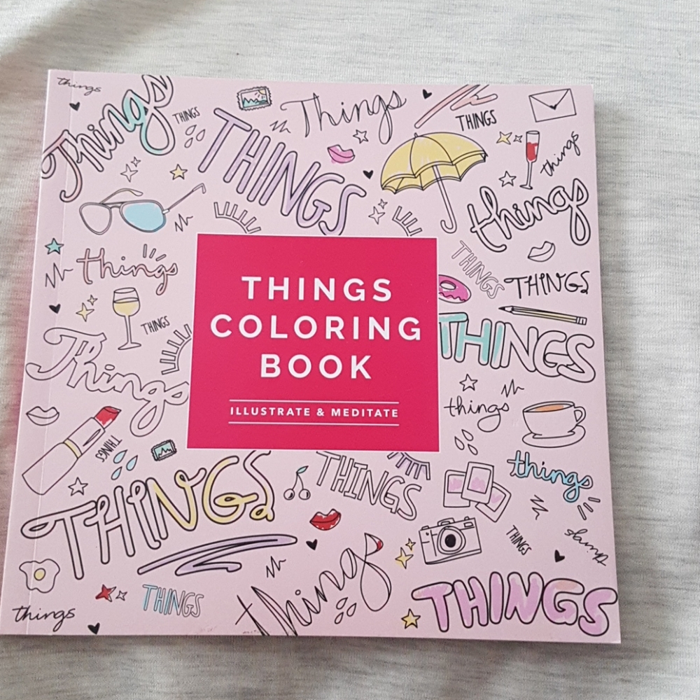 Adult colouring book